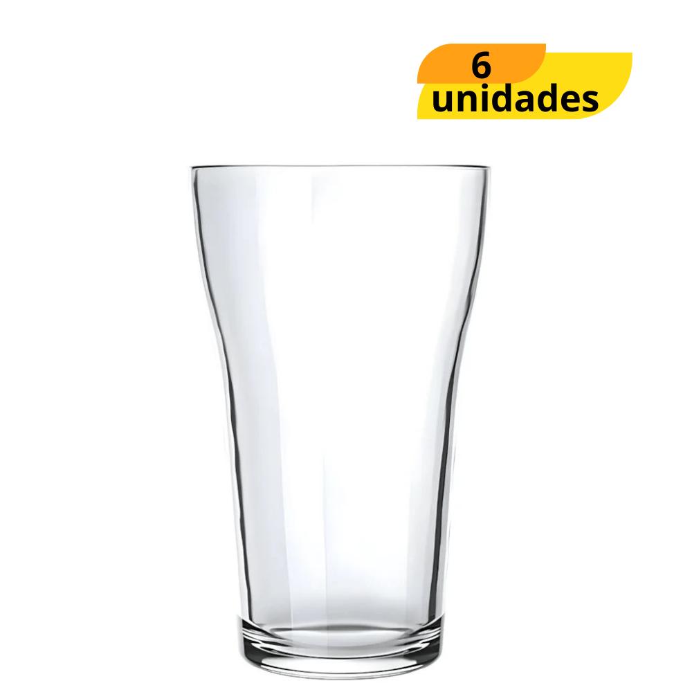 Copo Boteco 200Ml Nadir - Cx 6 Unidades