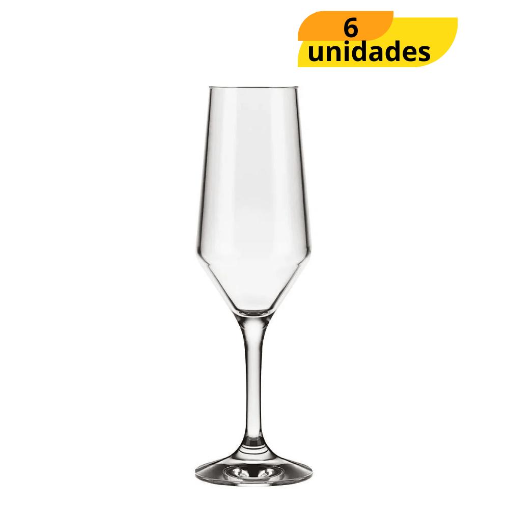 Taça Champanhe Buffet 186Ml Nadir - Cx 6 Unidades