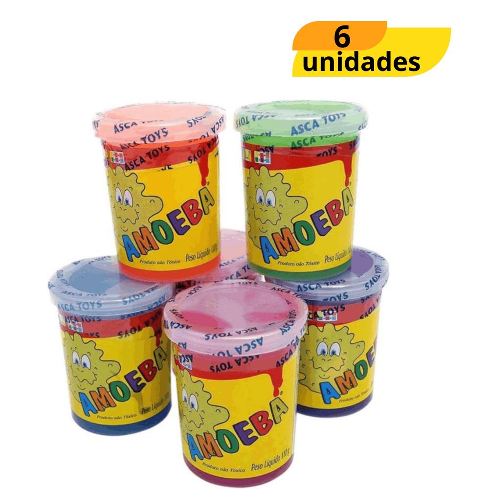 Amoeba Original Geleia De Brincar-  Cx 6 Unidades