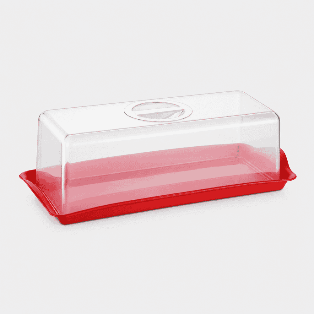 Porta Pães Vermelho UZ