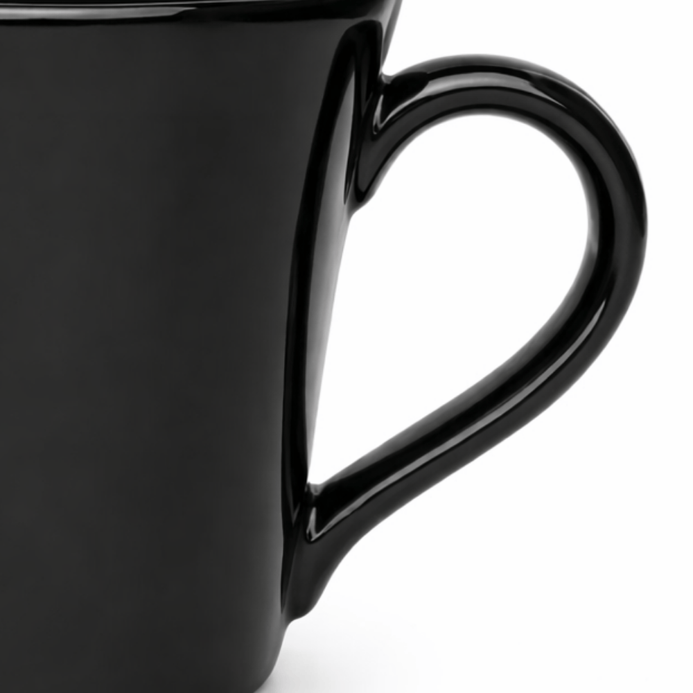 Caneca Tulipa Preta Horacilio