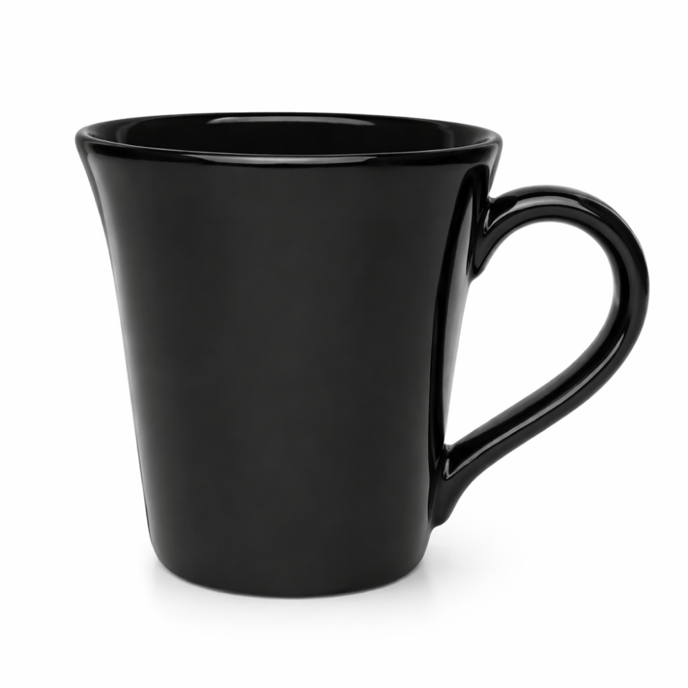Caneca Tulipa Preta Horacilio