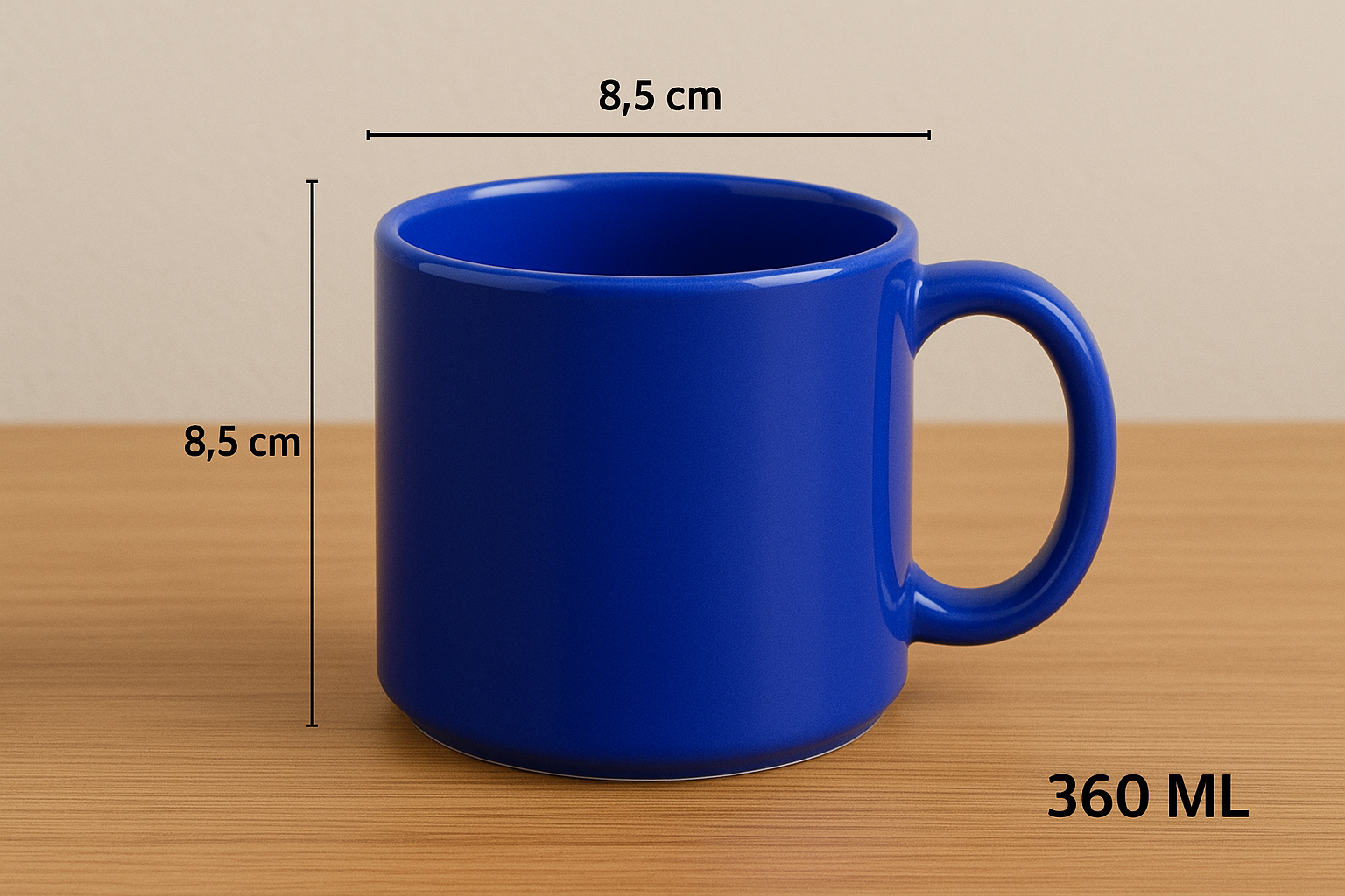 Caneca Az12 360Ml Azul Oxford