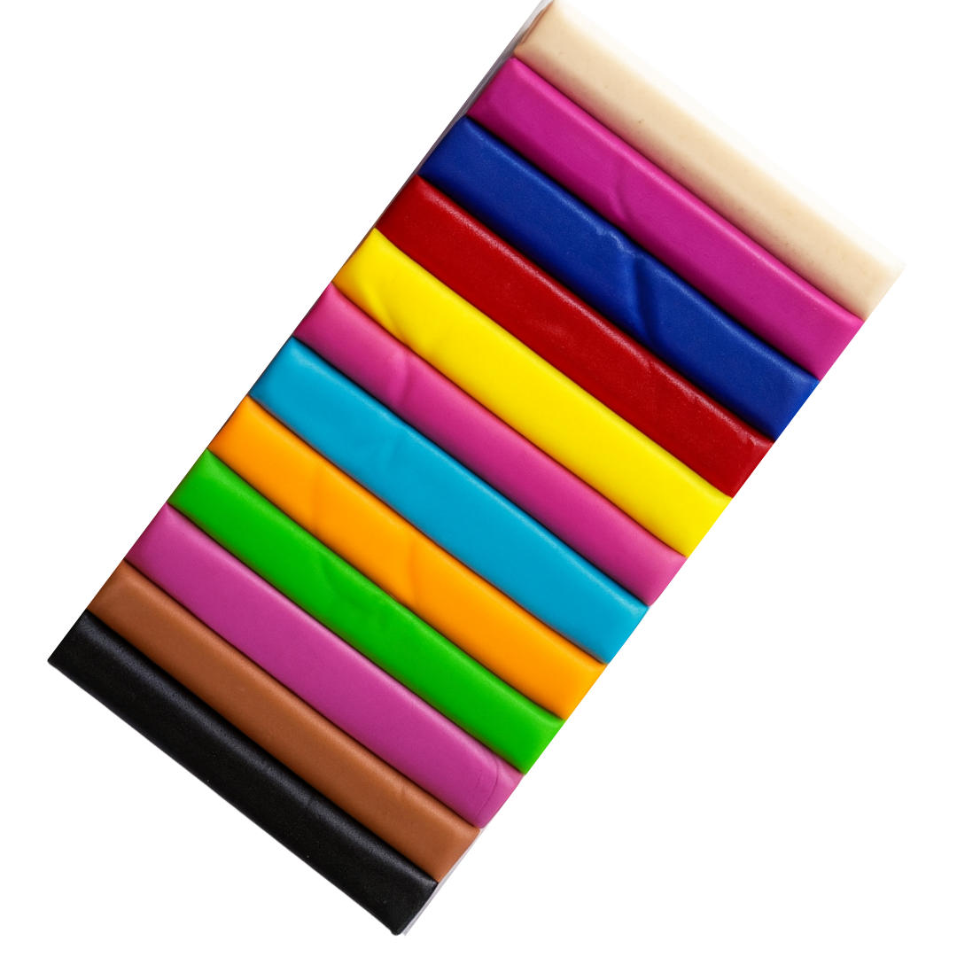 Massa de Modelar 180g 12 Cores Leo e Leo
