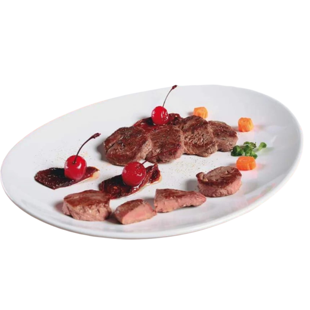 Prato Churrasco 32cm Branco OxfordPrato Churrasco 32cm Branco Oxford