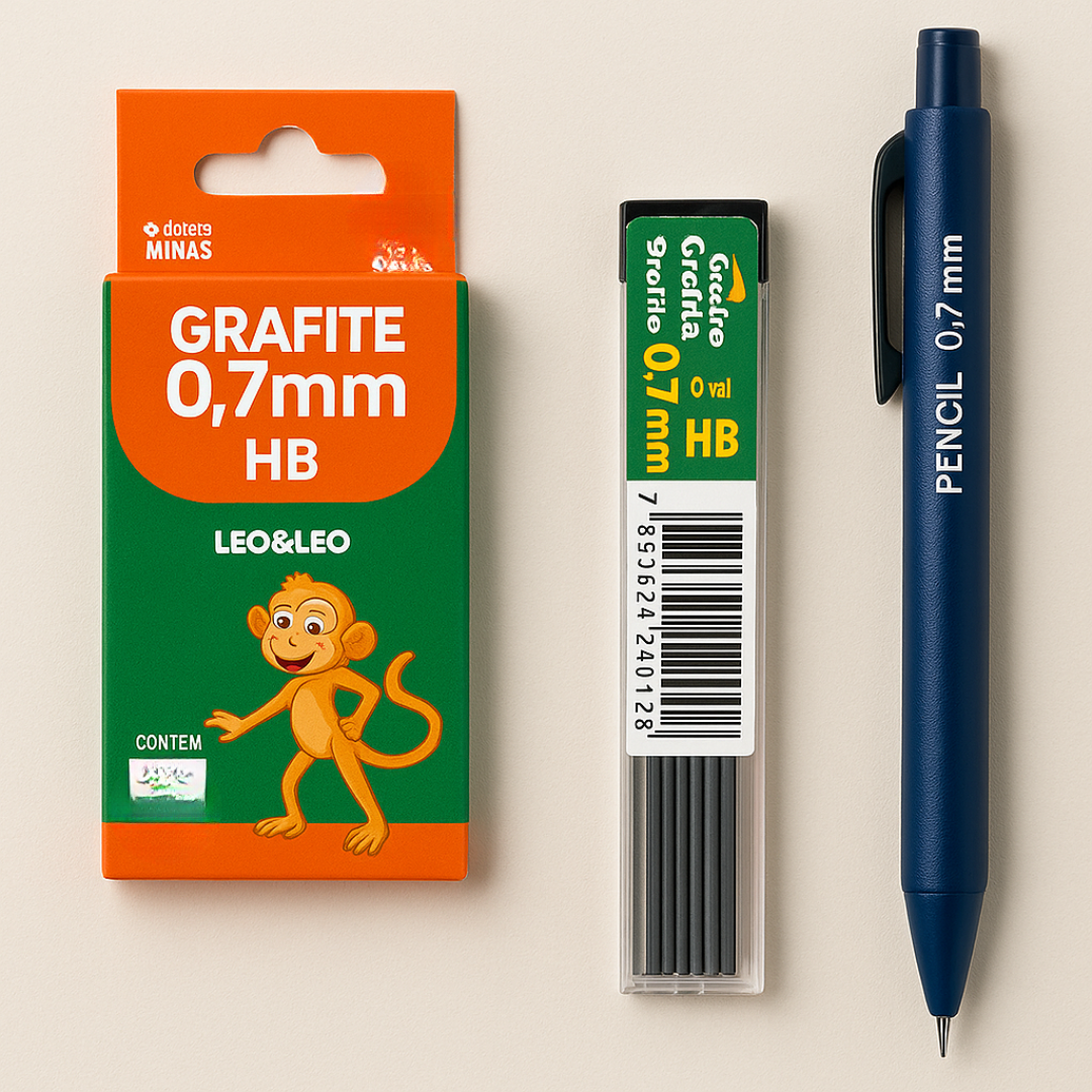 Grafite Mina 0,7Mm Leo E Leo