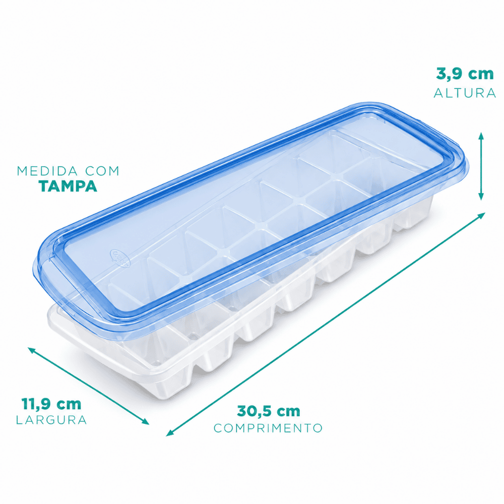 Forma de Gelo Firenze com Tampa Nitron
