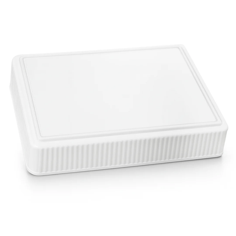 Travessa Estriada Premium 1,0LT Melamina Utilgoods