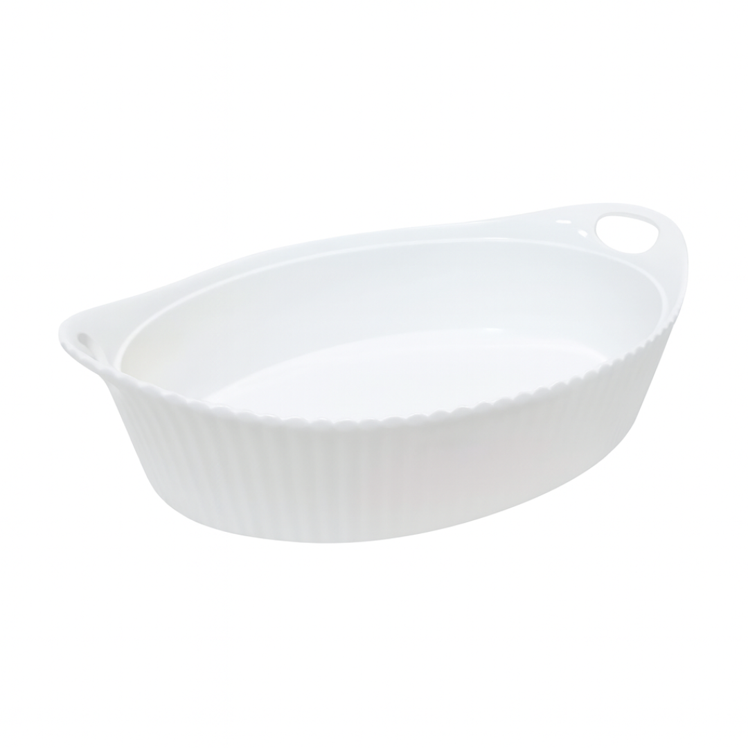 Tigela Oval com Alça 600ml Premium Melamina Utilgoods