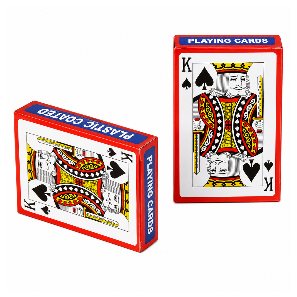 Jogo de Cartas Baralho de Papel com 3 Dados Imporiente