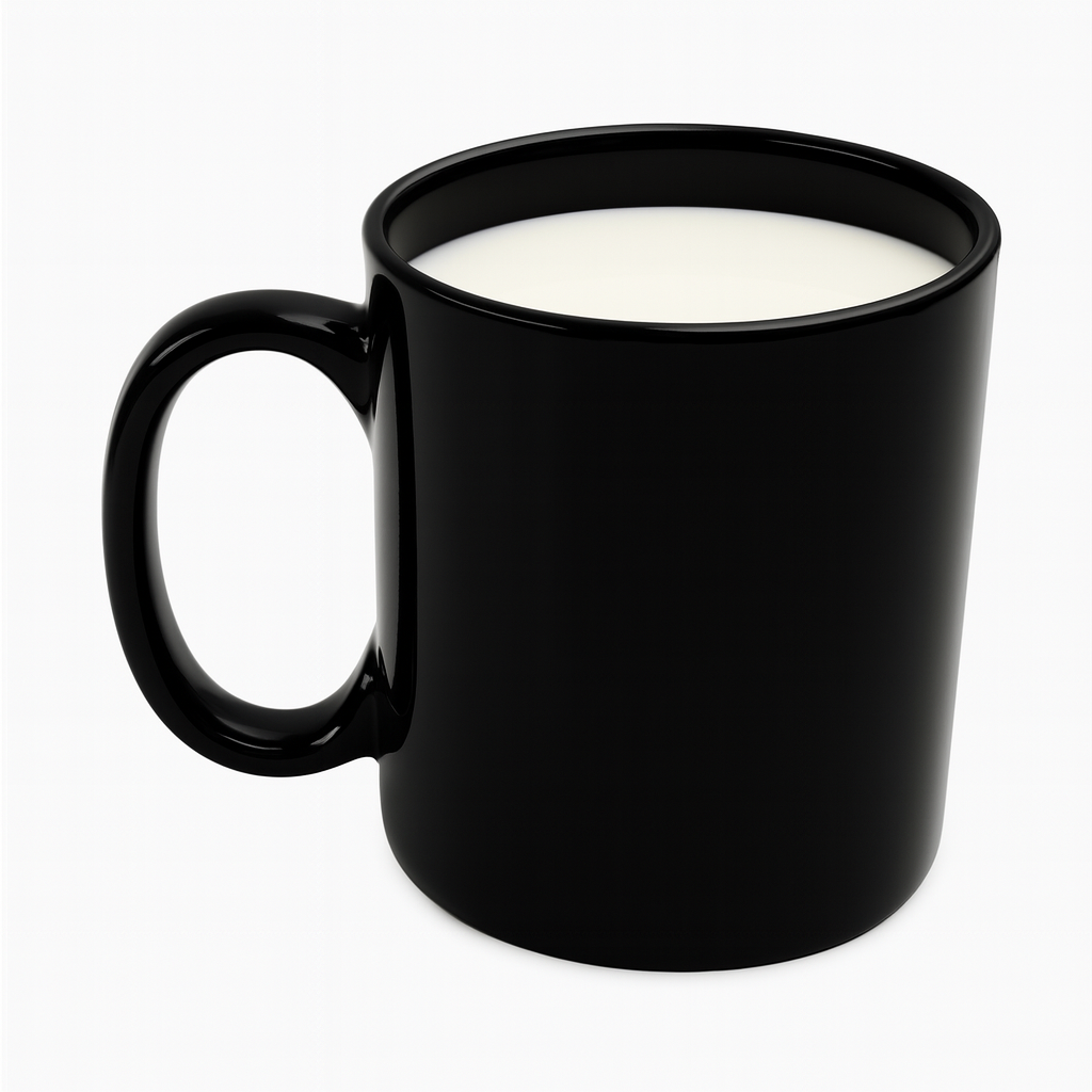 Caneca Reta 300Ml Preta Rr