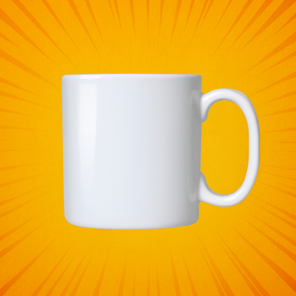 Caneca Reta 300Ml Branca Rr