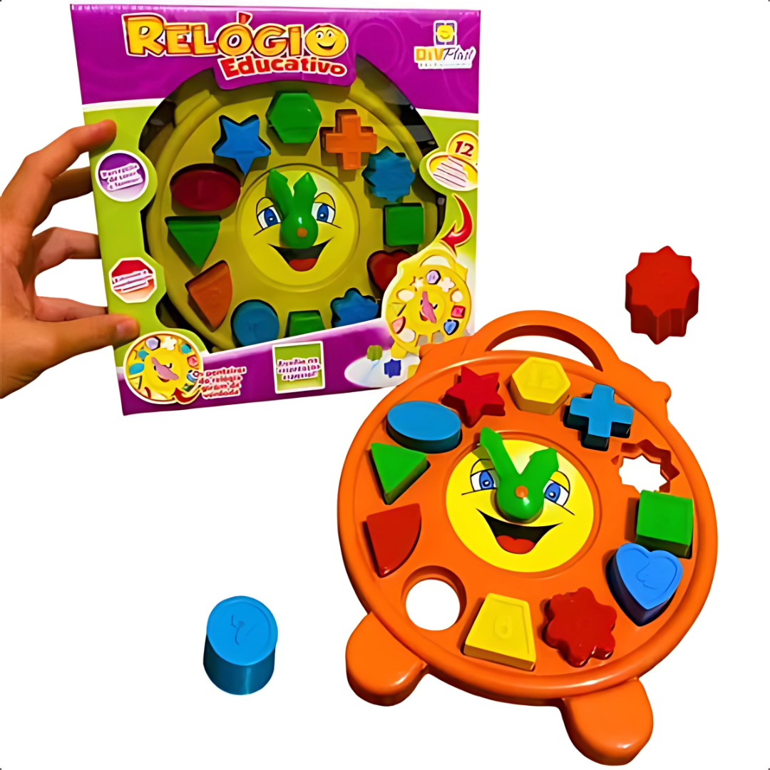 Relógio De Brinquedo Divplast 95