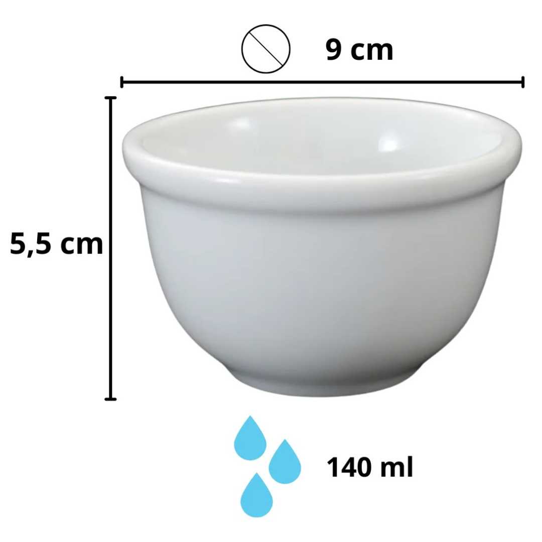 Cumbuca Pequena Branca 190ml São Francisco