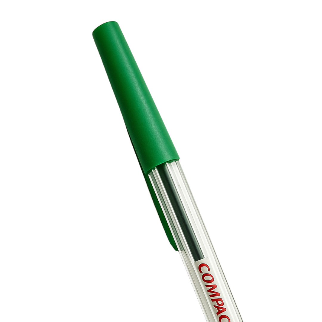 Caneta Esferográfica Verde 07B Compactor