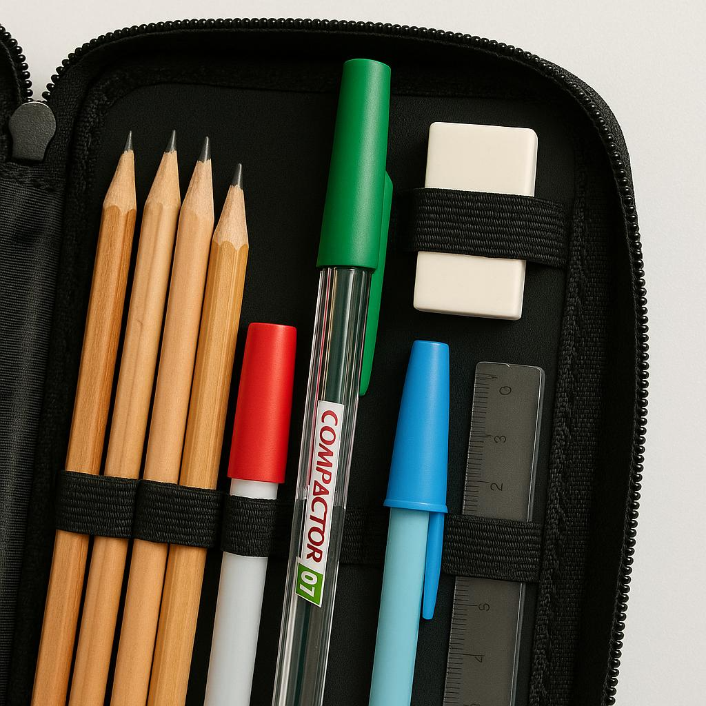 Caneta Esferográfica Verde 07B Compactor