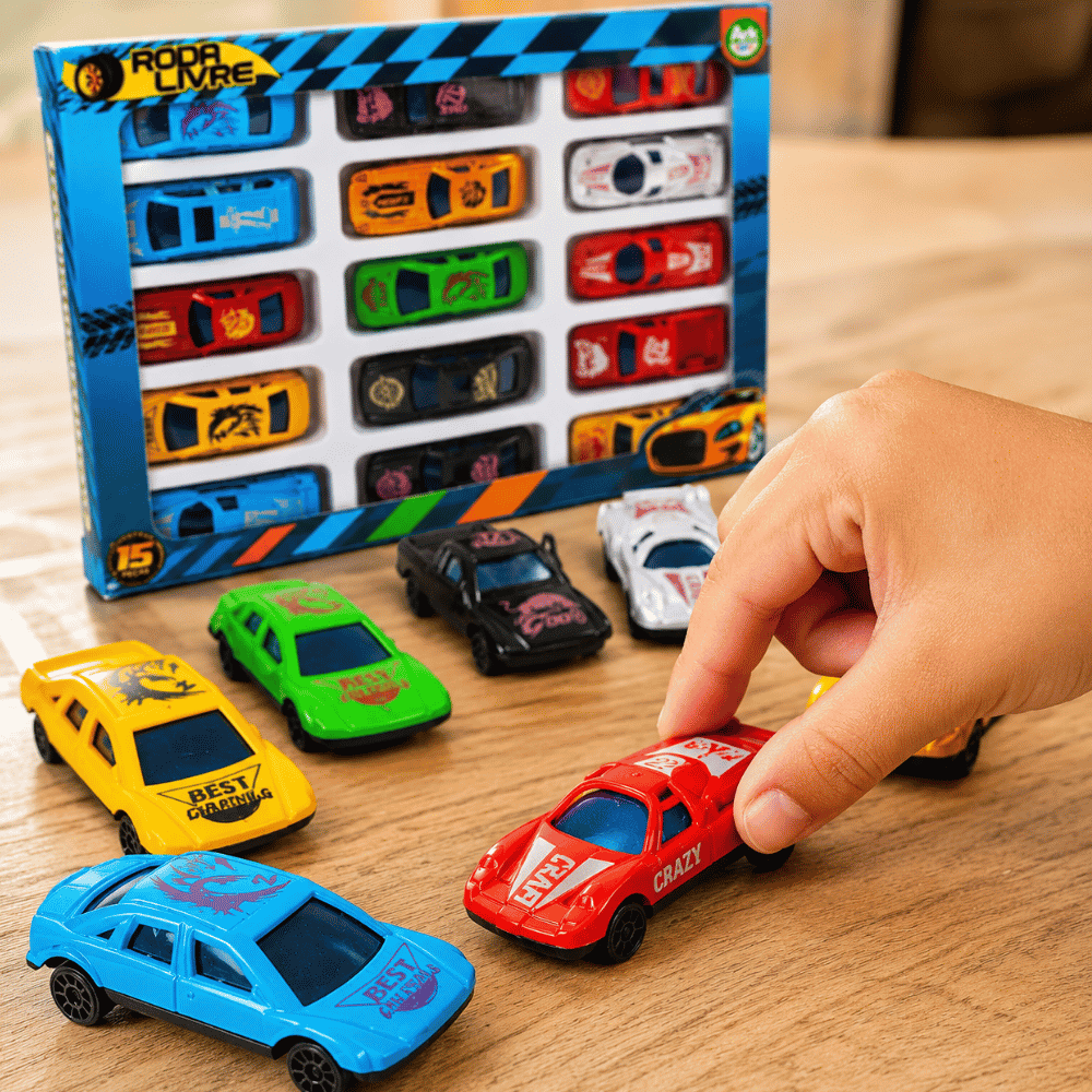 Carrinhos Mini Roda Livre Artoys