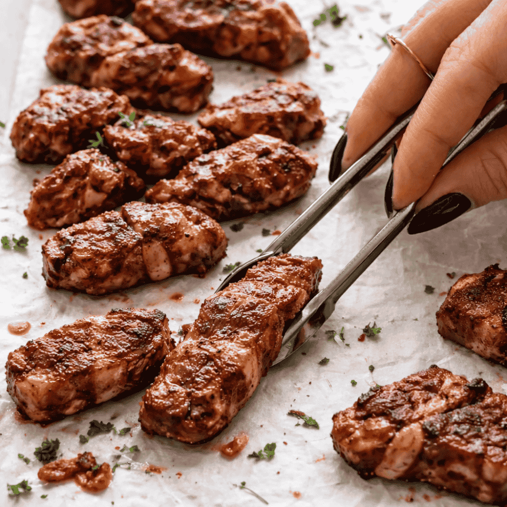 Pegador de Carne Inox Chazak
