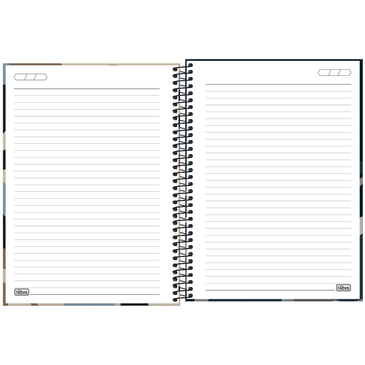 Caderno Intermedi¿Rio Universitário Capa Dura Hide 10M 160F Tilibra
