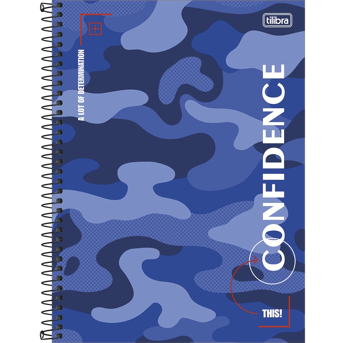 Caderno Intermedi¿Rio Universitário Capa Dura Hide 10M 160F Tilibra