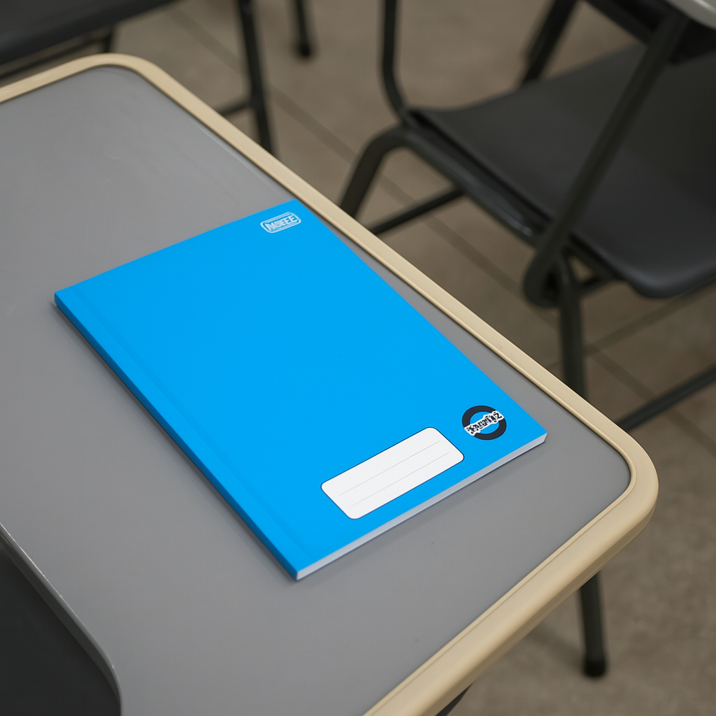 Caderno Pepper Azul Tilibra