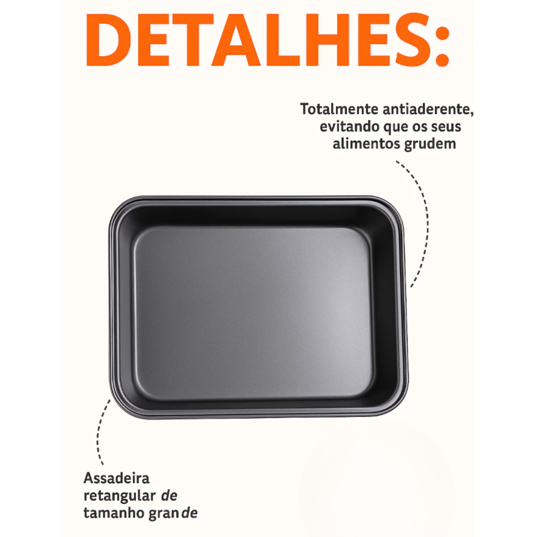Assadeira Antiaderente 37 Inga