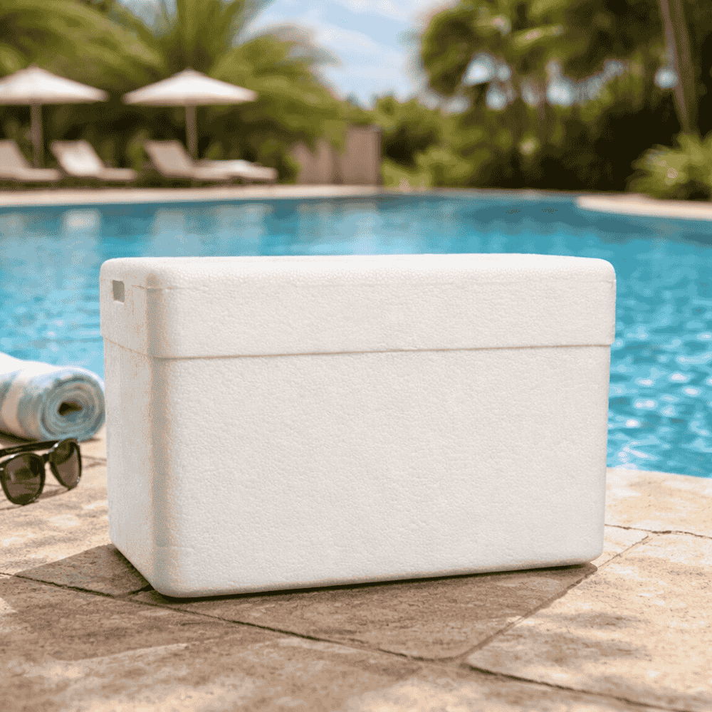 Caixa Térmica De Isopor 50 Litros Styrobox