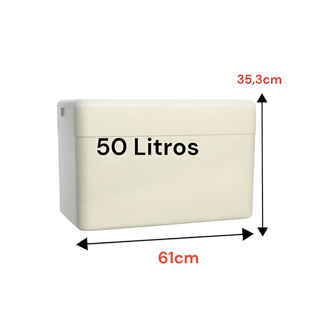Caixa Térmica De Isopor 50 Litros Styrobox