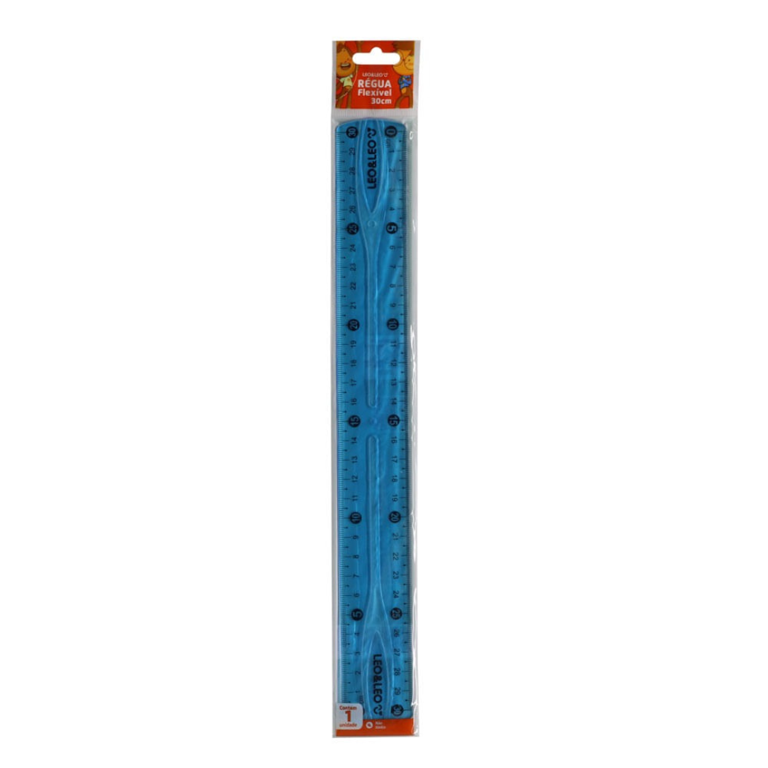 Régua Flexível 30Cm Leo E Leo