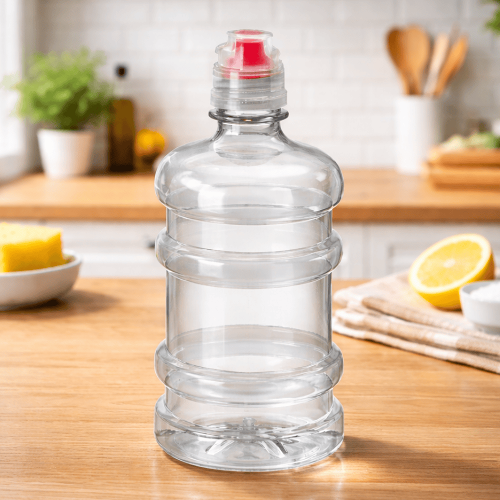 Garrafa Aptar Redonda Pet 500Ml Plasduran 0283