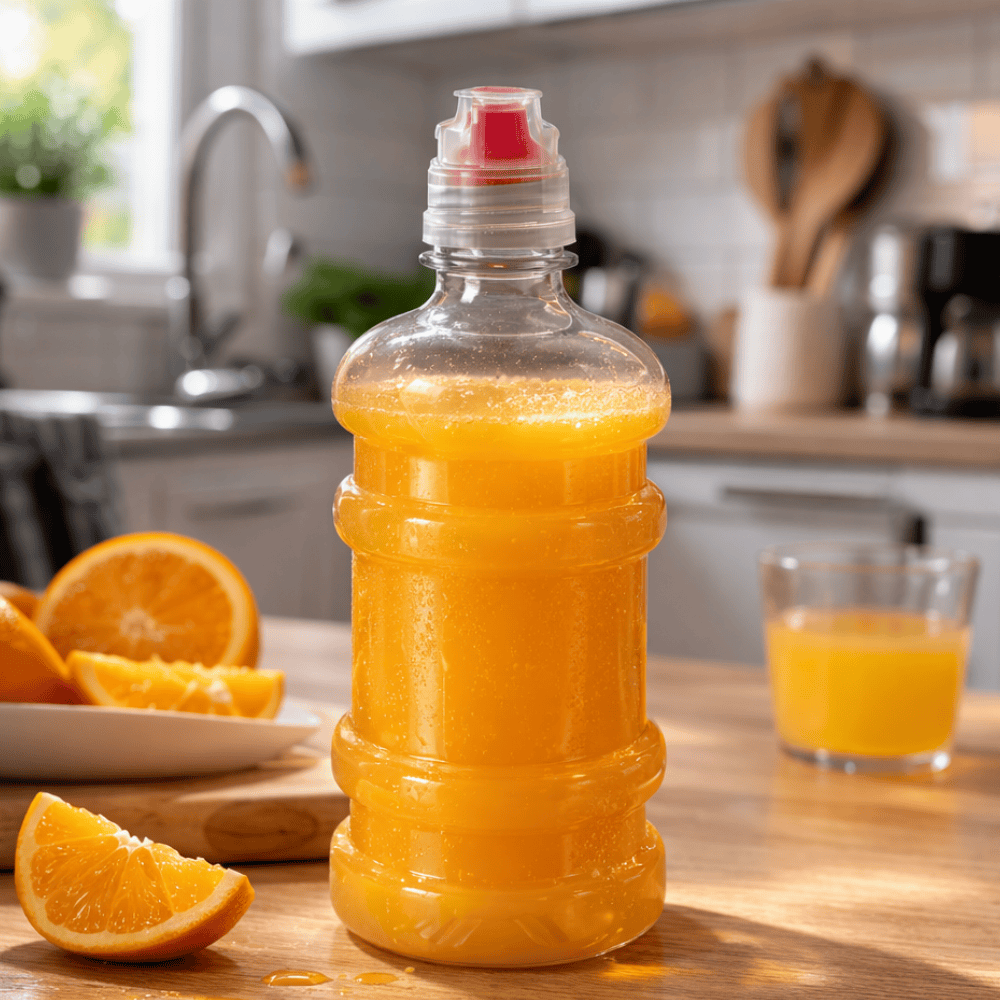 Garrafa Aptar Redonda Pet 500Ml Plasduran 0283