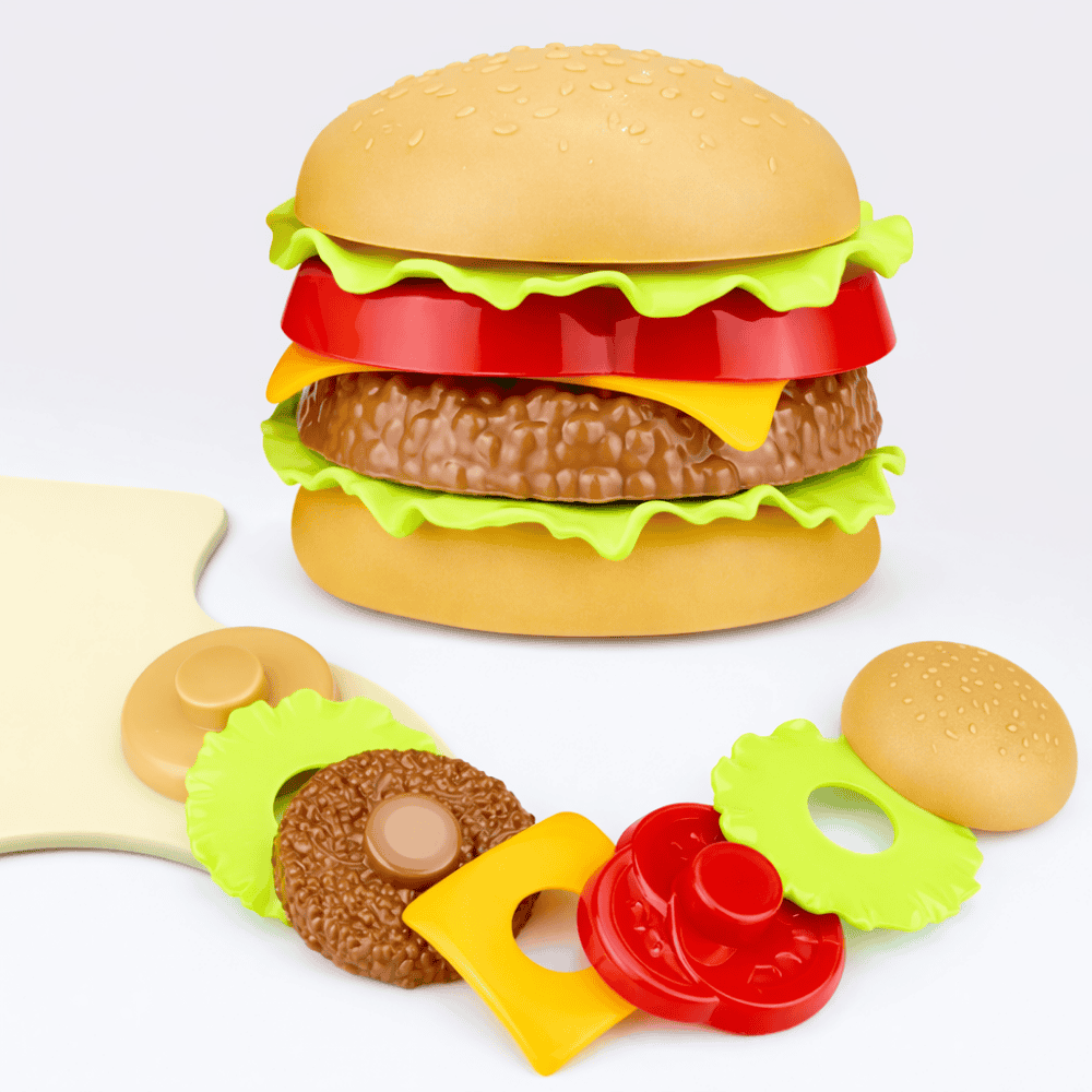 Hora Do Lanche Hambúrguer E Refrigerante Arktoys