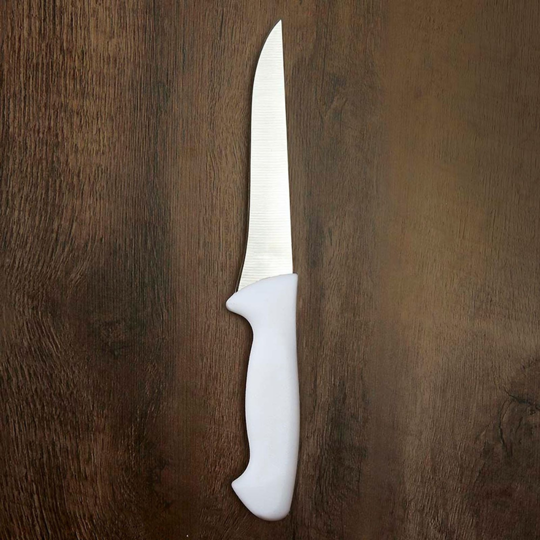 Faca De Corte Cabo Branco 14Cm