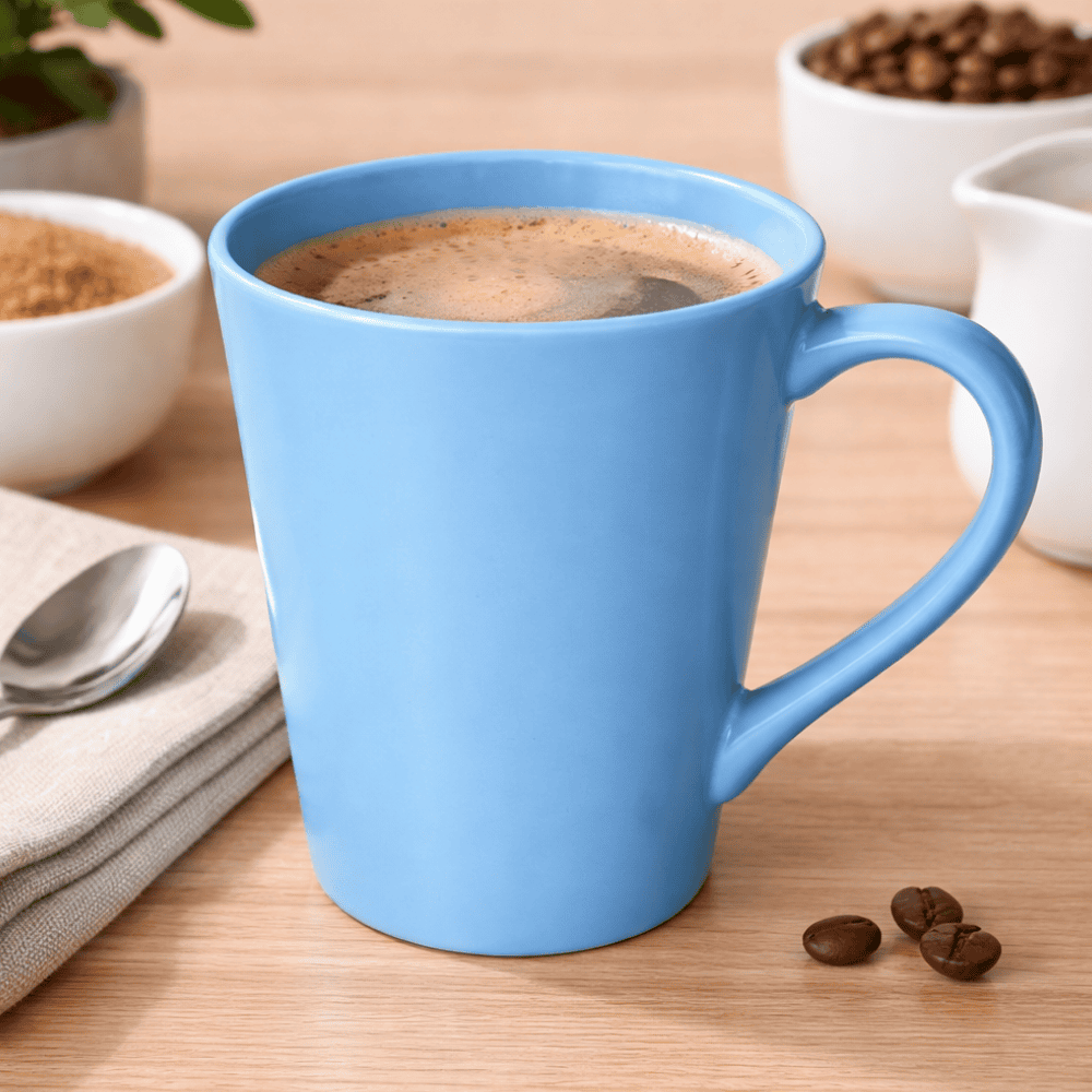 Caneca Tulipa 250Ml Azul Rr