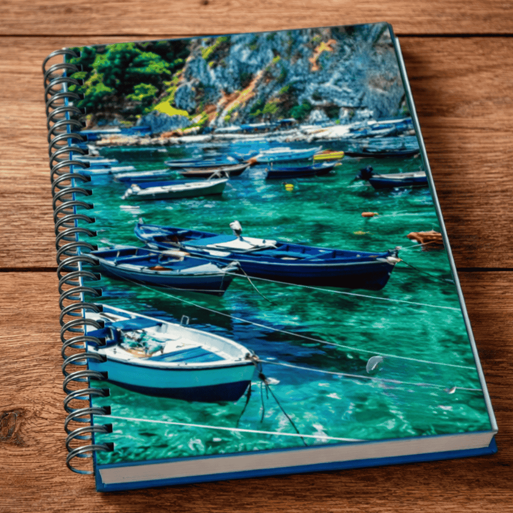 Caderno Univ Espiral Cd 15M 240Fls Positive Vibes