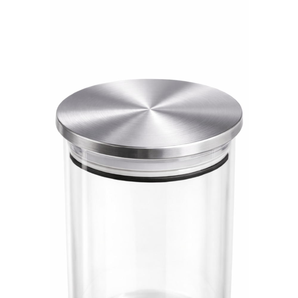 Pote Plus Com Tampa De Metal Nadir 540Ml