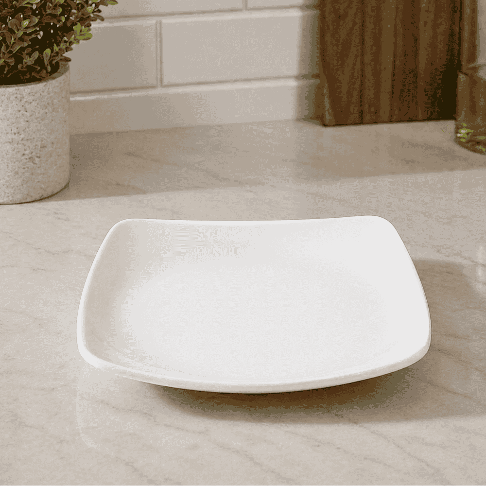 Prato Quadrado 19,7cm Premium Melamina Utilgoods