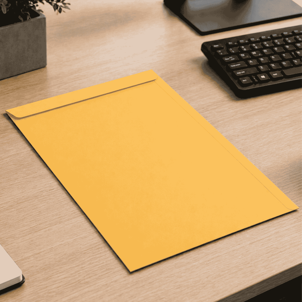 Envelope Ofício Amarelo Scrity