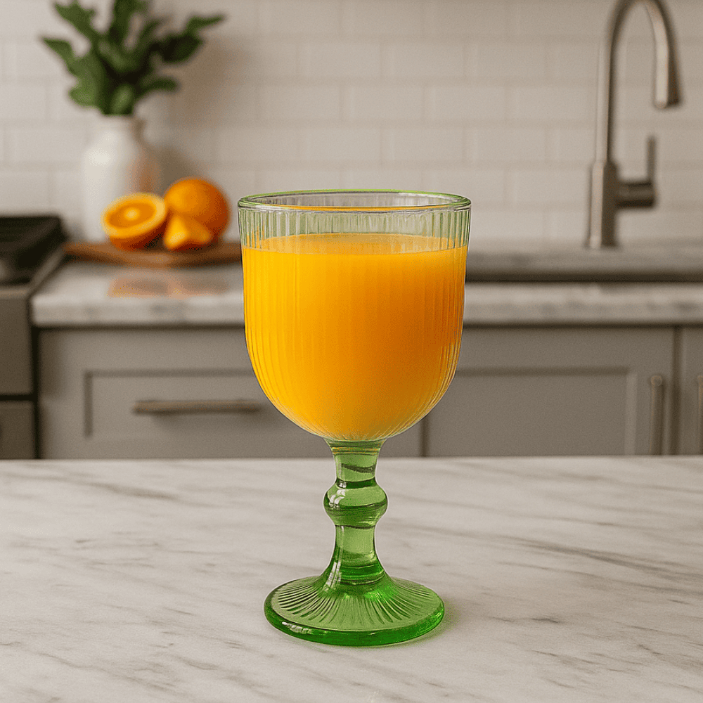 Taça Versalhes Verde 390Ml