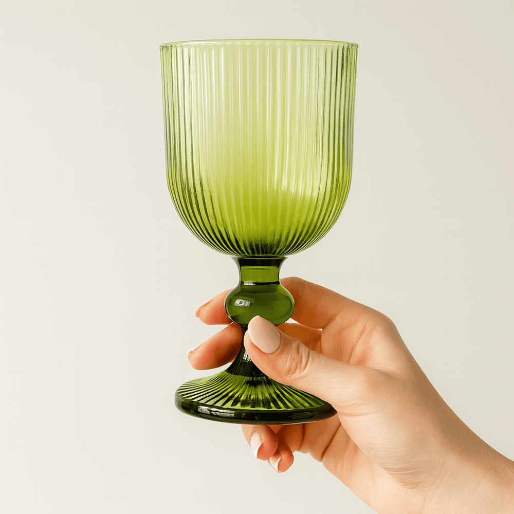Taça Versalhes Verde 390Ml