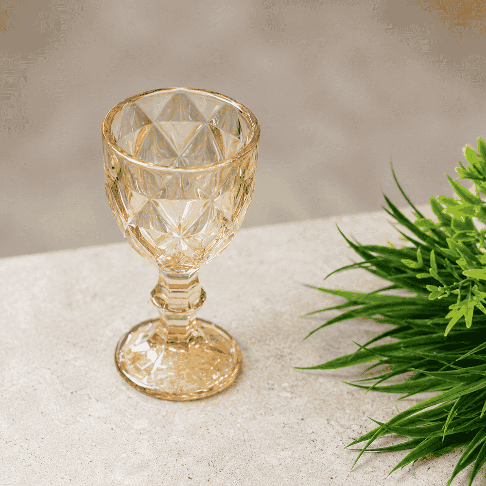 Taça De Licor Diamond Âmbar 50Ml Coliseu
