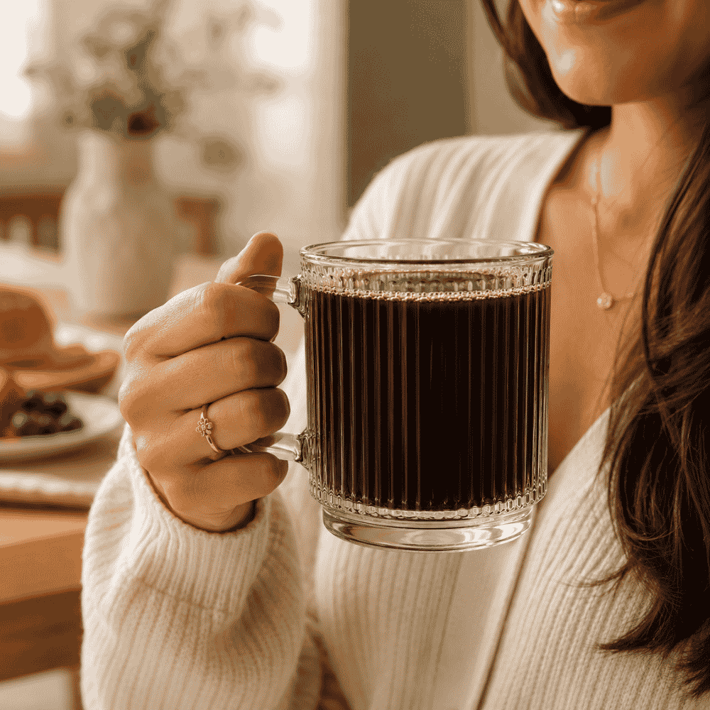 Caneca de Vidro Ingá 370ml Nadir