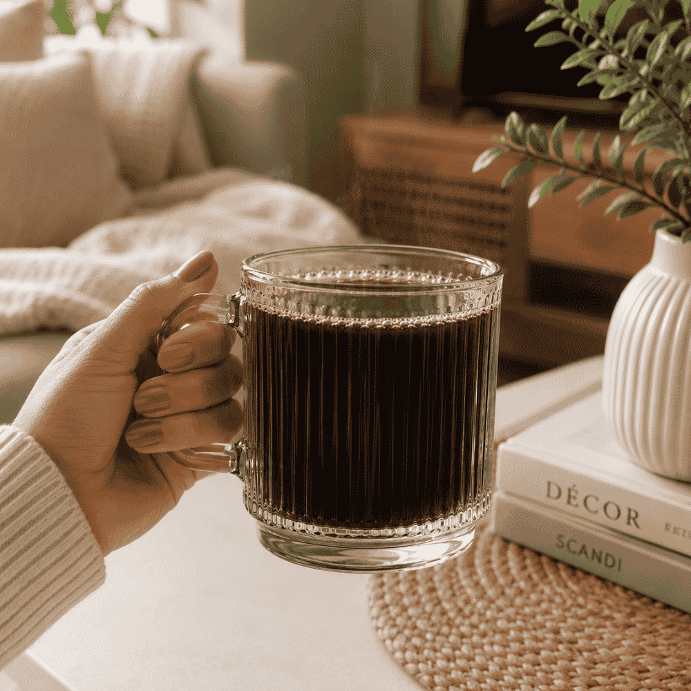 Caneca de Vidro Ingá 370ml Nadir