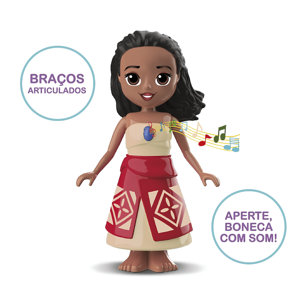Boneca Moana com Som Disney Elka