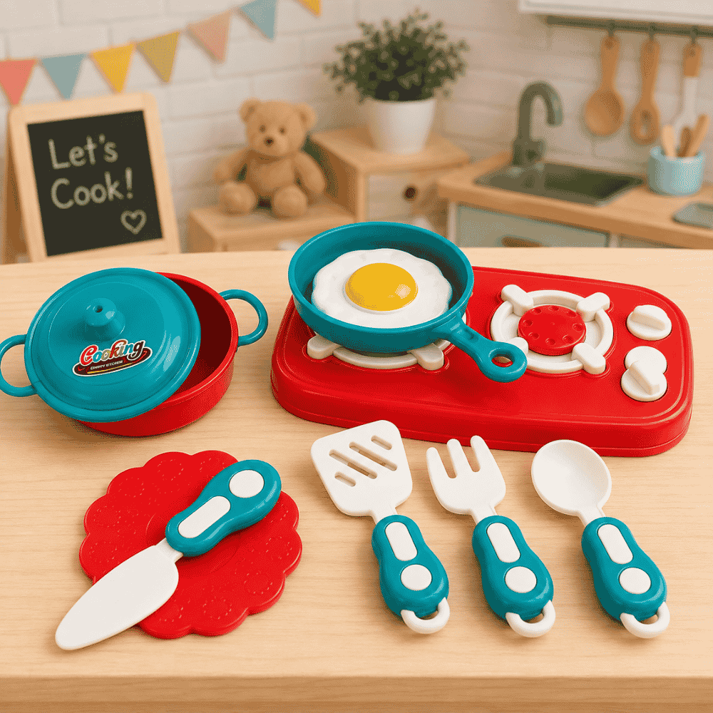 Clube do Chef Mini Fogão com Panelas ArkToys