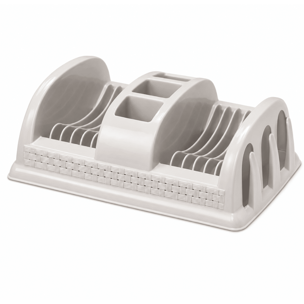 Escorredor de Pratos Branco Compacto Nitron