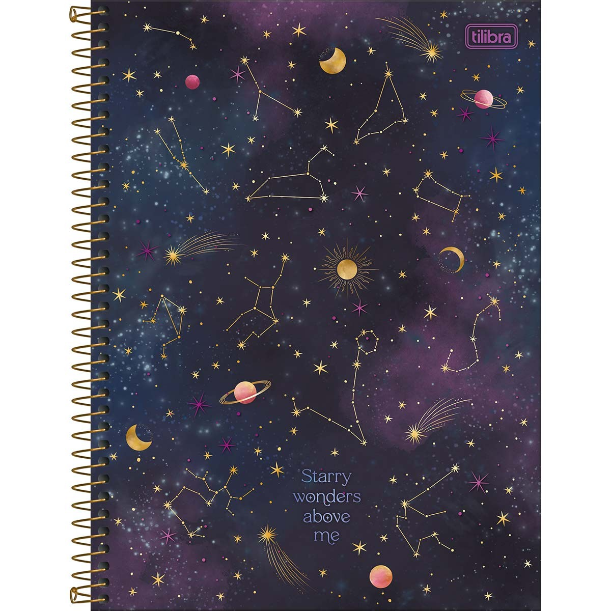 Caderno Intermediario Universitário Magic 1Mt 80Fls Tilibra