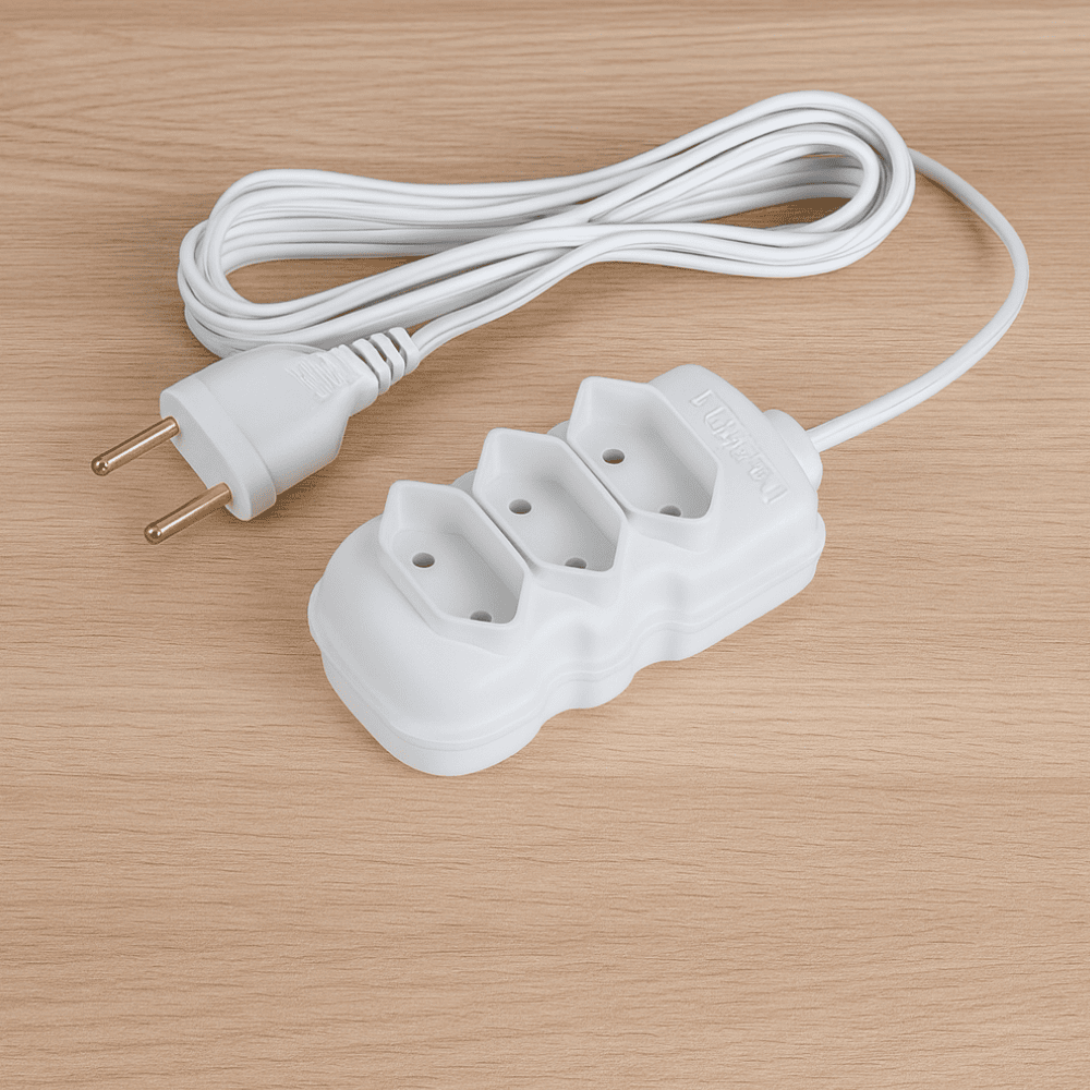 Extensão Compact Bipolar Br 3Mts 2P 10A/250V
