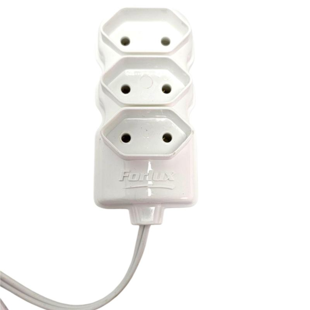 Extensão Compact Tripolar Br 5Mts 2P 10A/250V Forlux