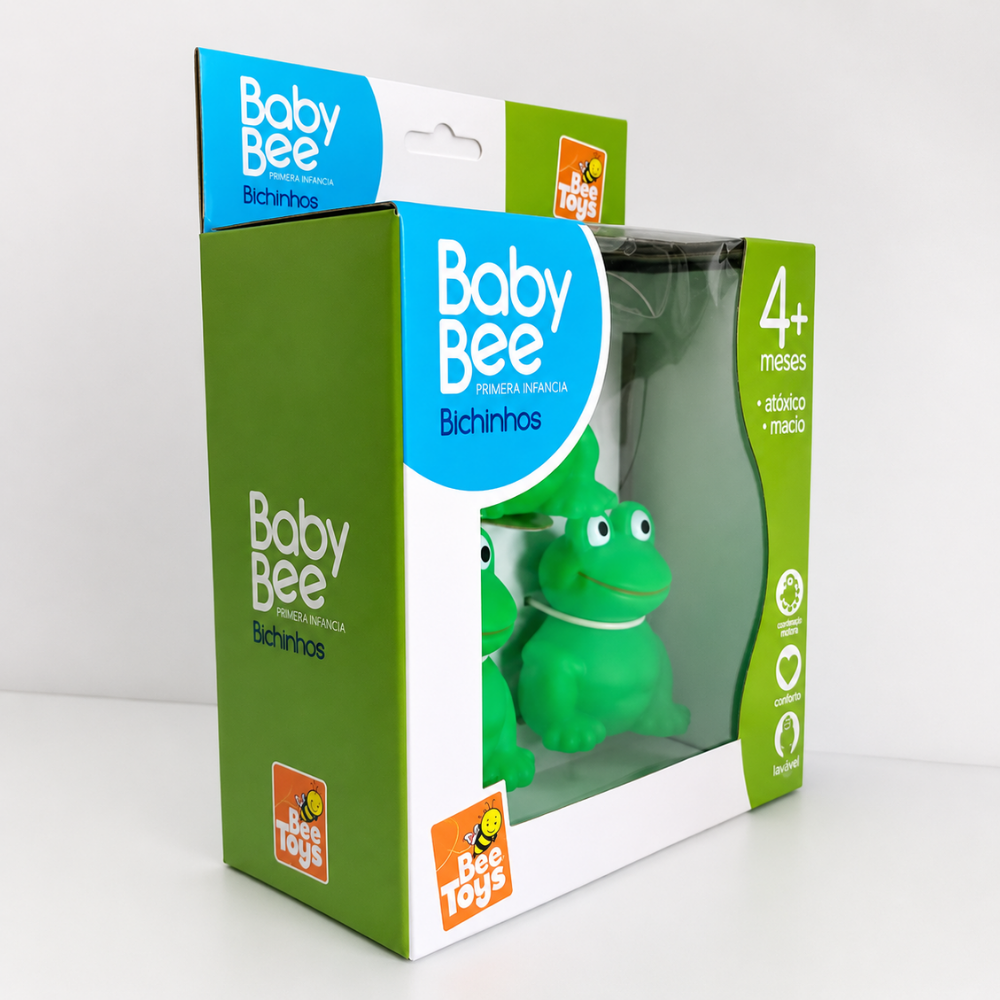 Sapinho com 3 Filhotes Bee Toys